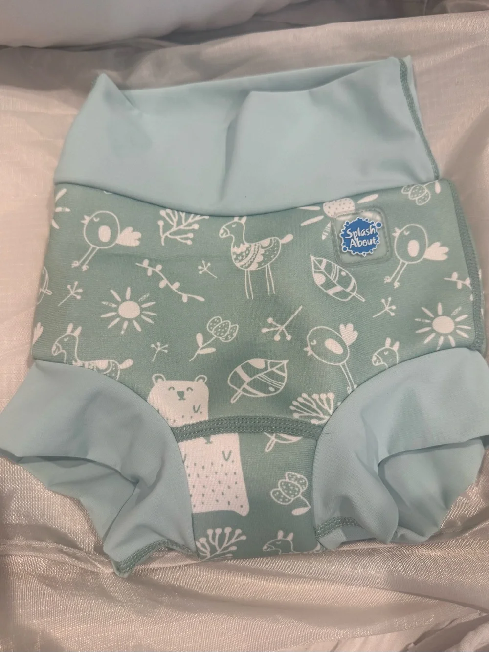 Kids' Reusable Swim Nappy - Mint Green